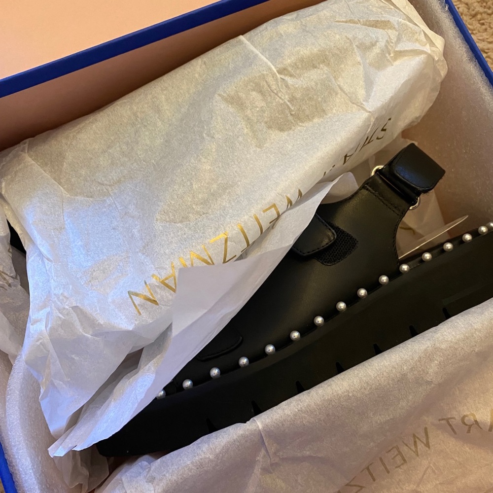 Stuart Weitzman Zoe Lift Sandal 7.5 - Picture 8 of 8